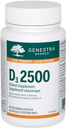 Genestra D3 2500 Extra Strength