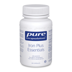 Pure Encapsulations Iron Plus Essentials | 60 Capsules